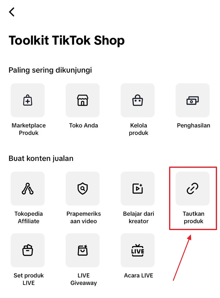 menambah keranjang kuning