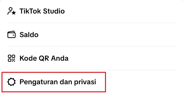 cara hubungi cs tiktok lewat aplikasi