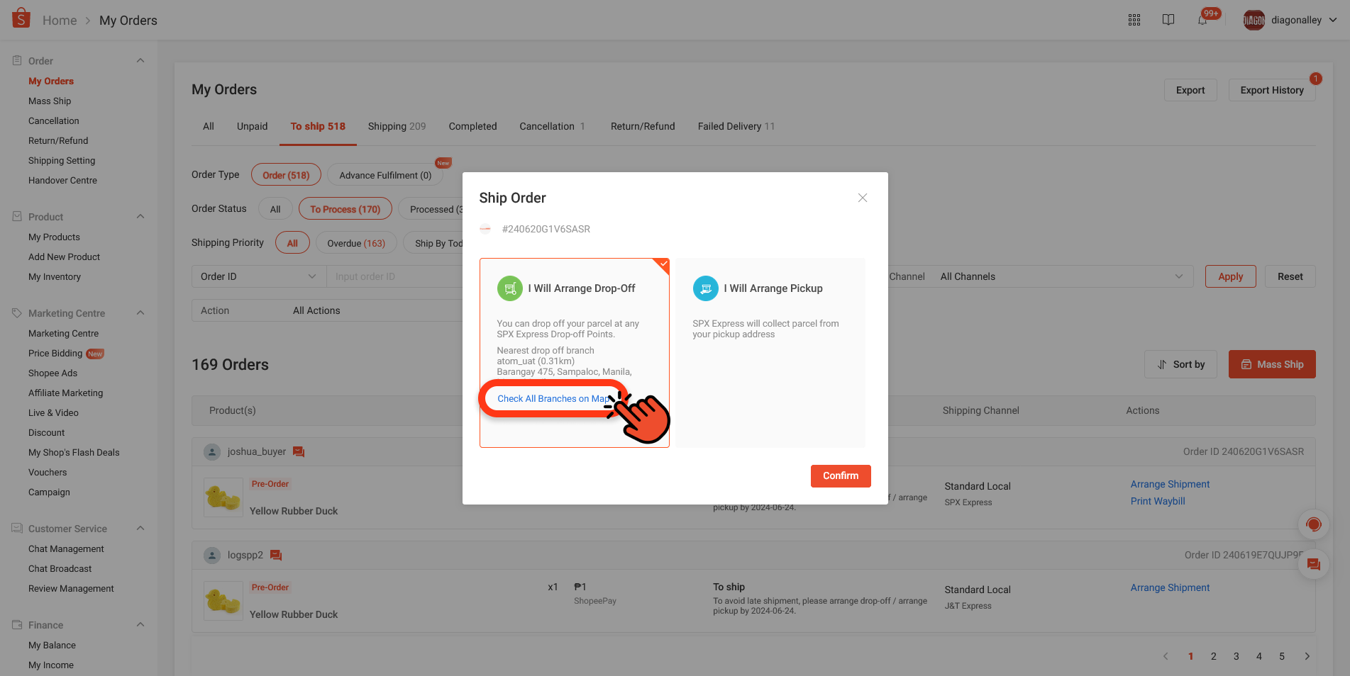 Shopee SPX Express Drop-off Update Cut-off Time from October 1, 2025
