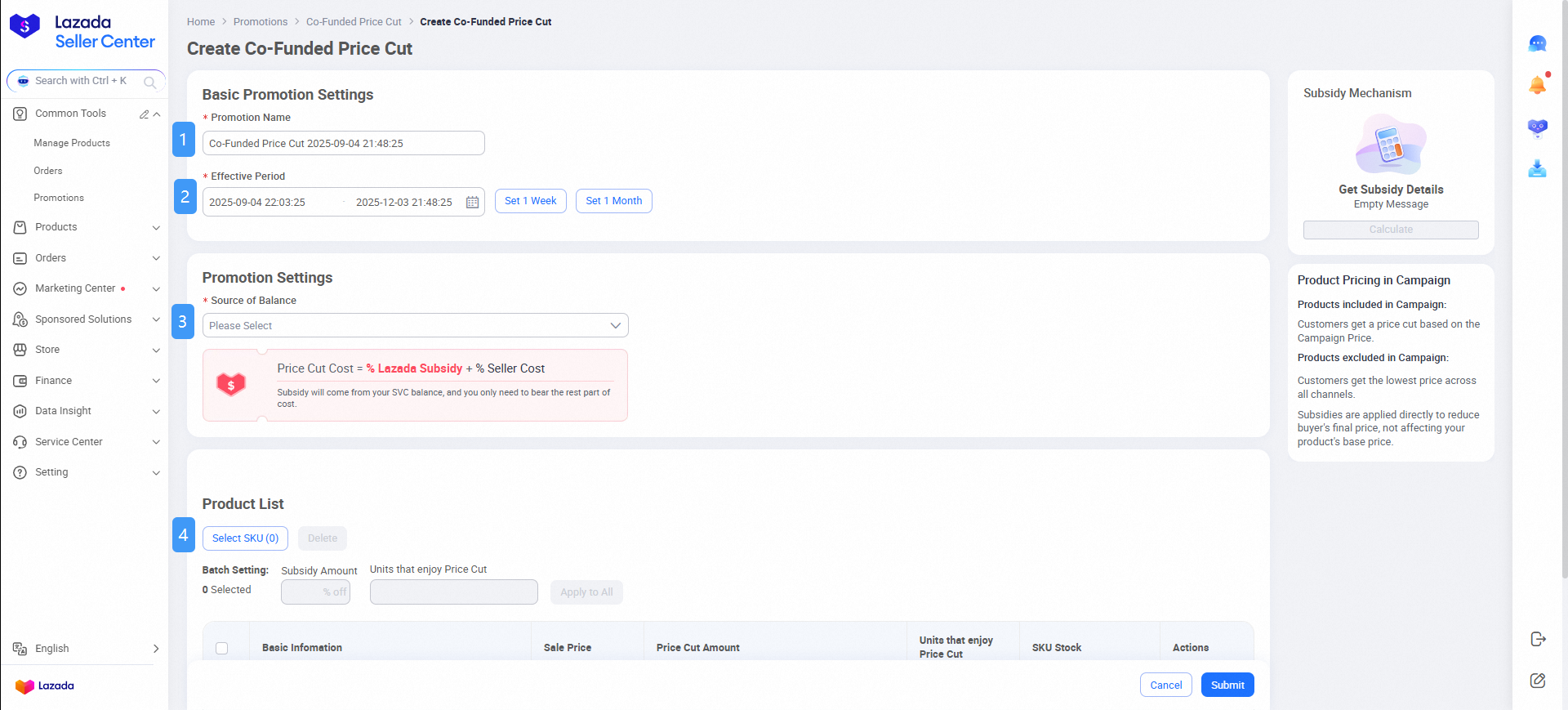 lazada malaysia seller virtual credits10