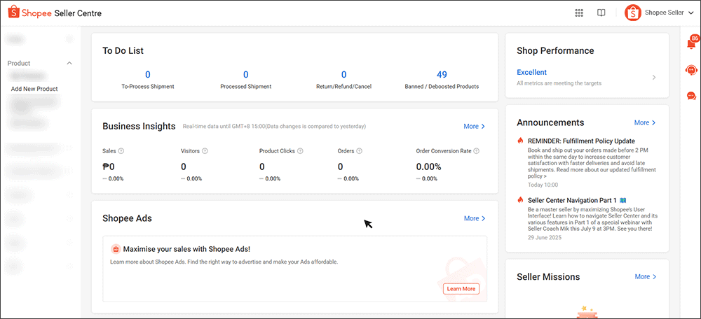 shopee standard product ssp