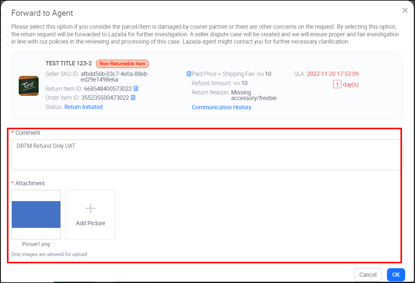 seller lazada malaysia refund only3