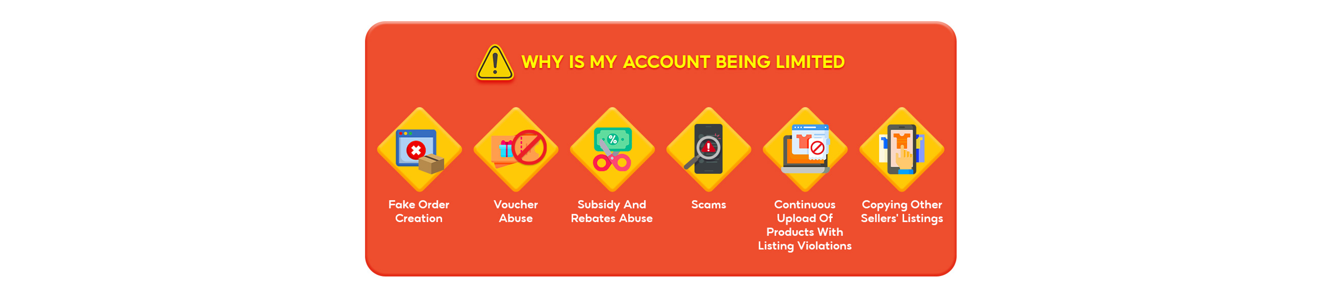 shopee account frozen banned