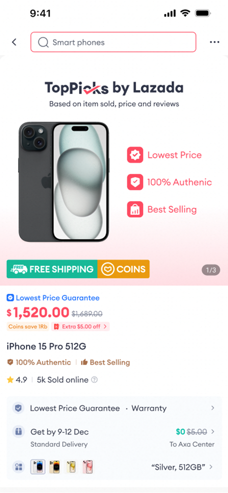 lazada top picks