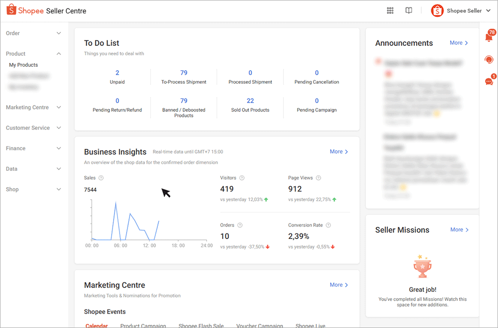 shopee listing wrong category