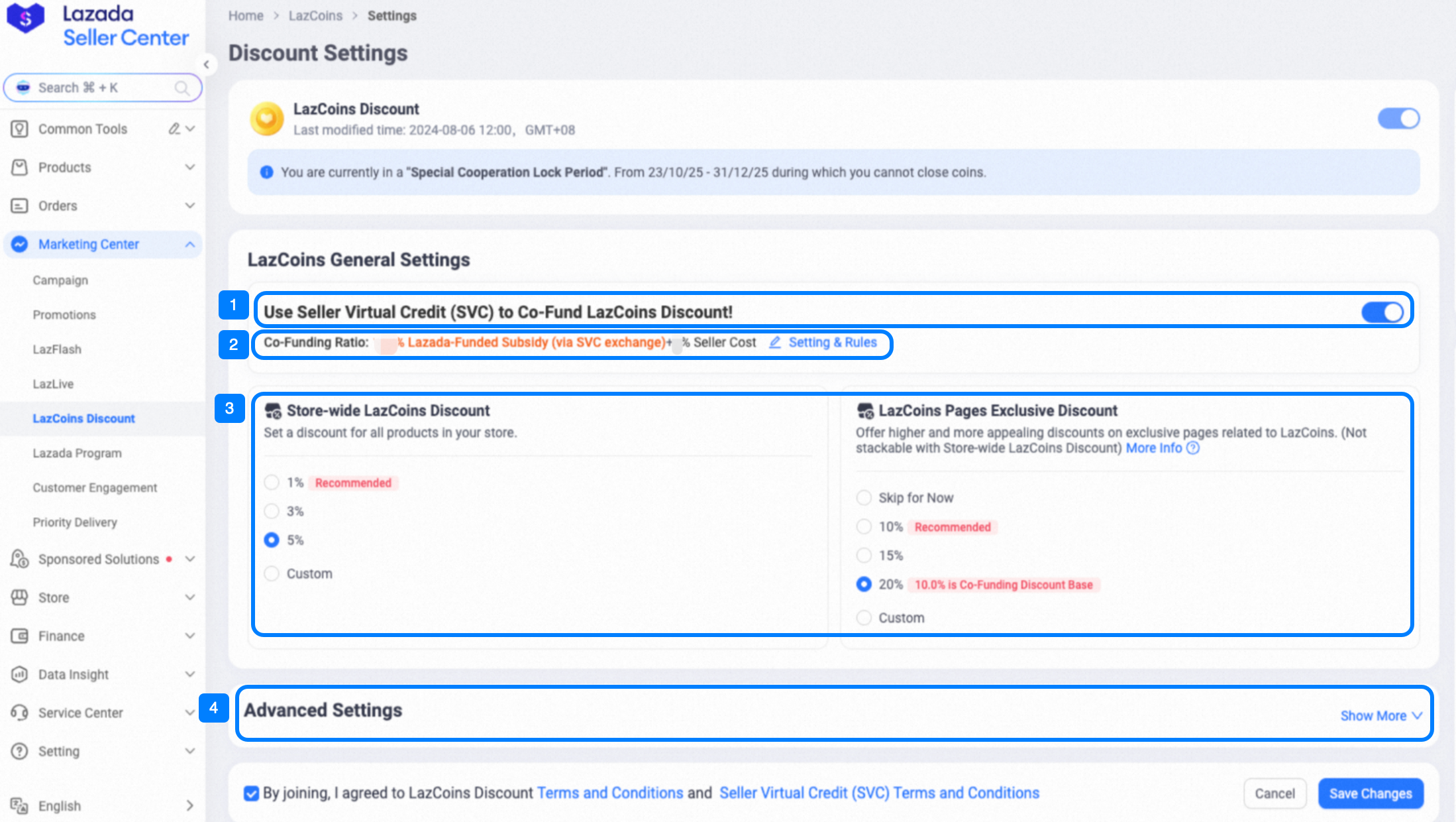 lazada svc co-funded lazcoin5