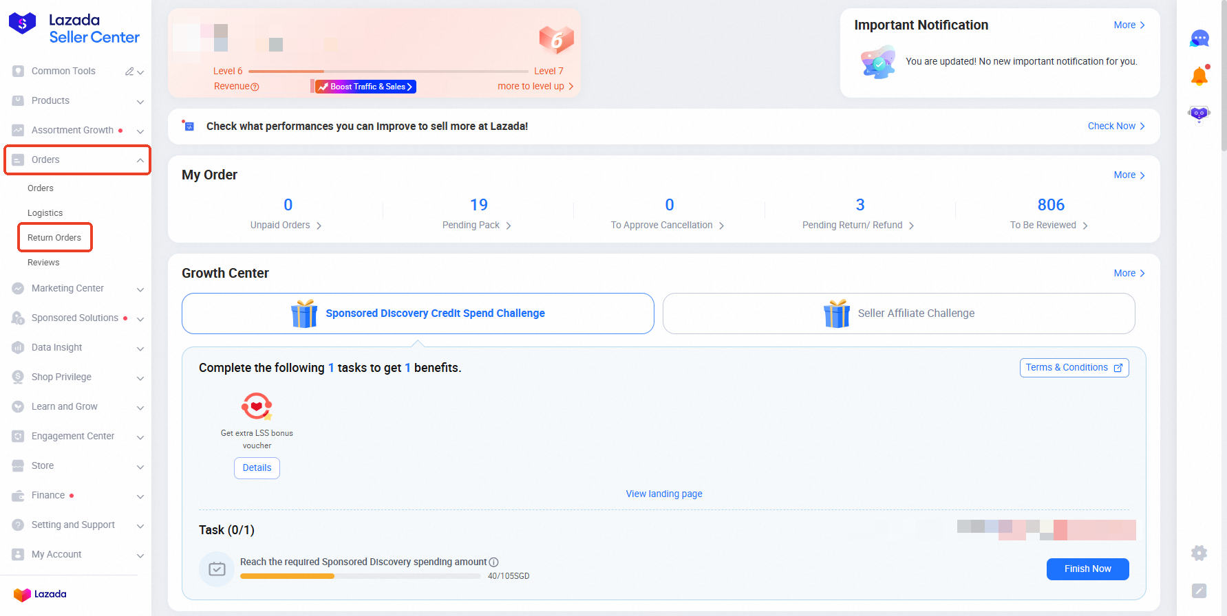 lazada return shipping fee