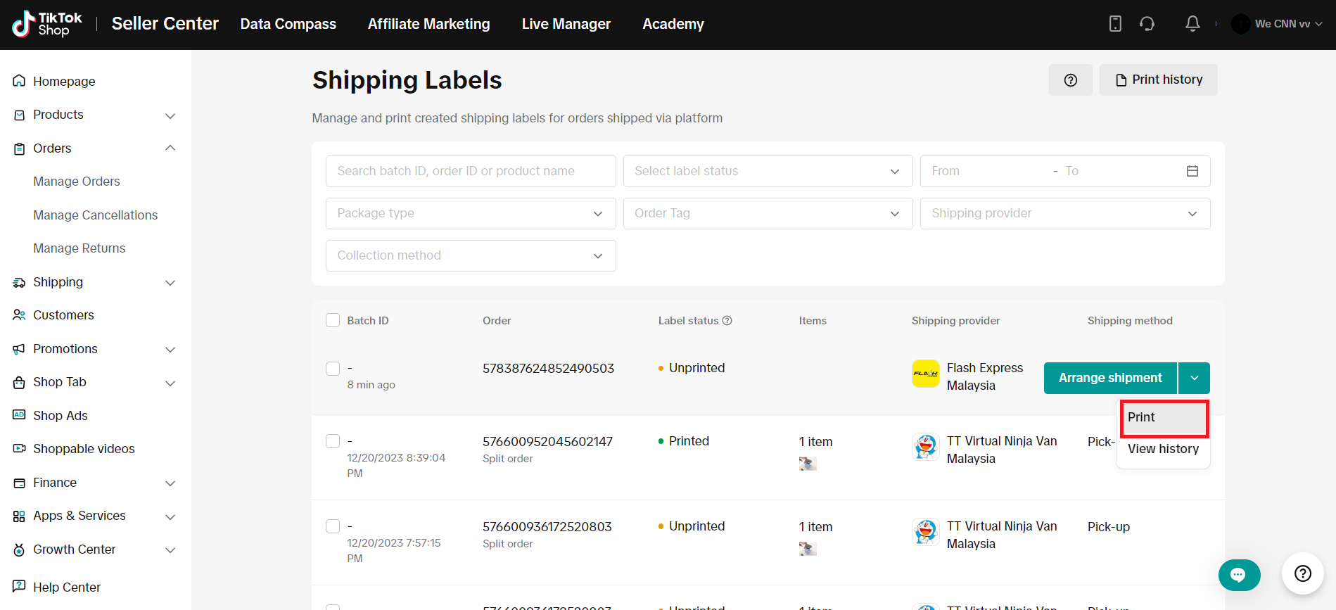 tiktok shop pack label3