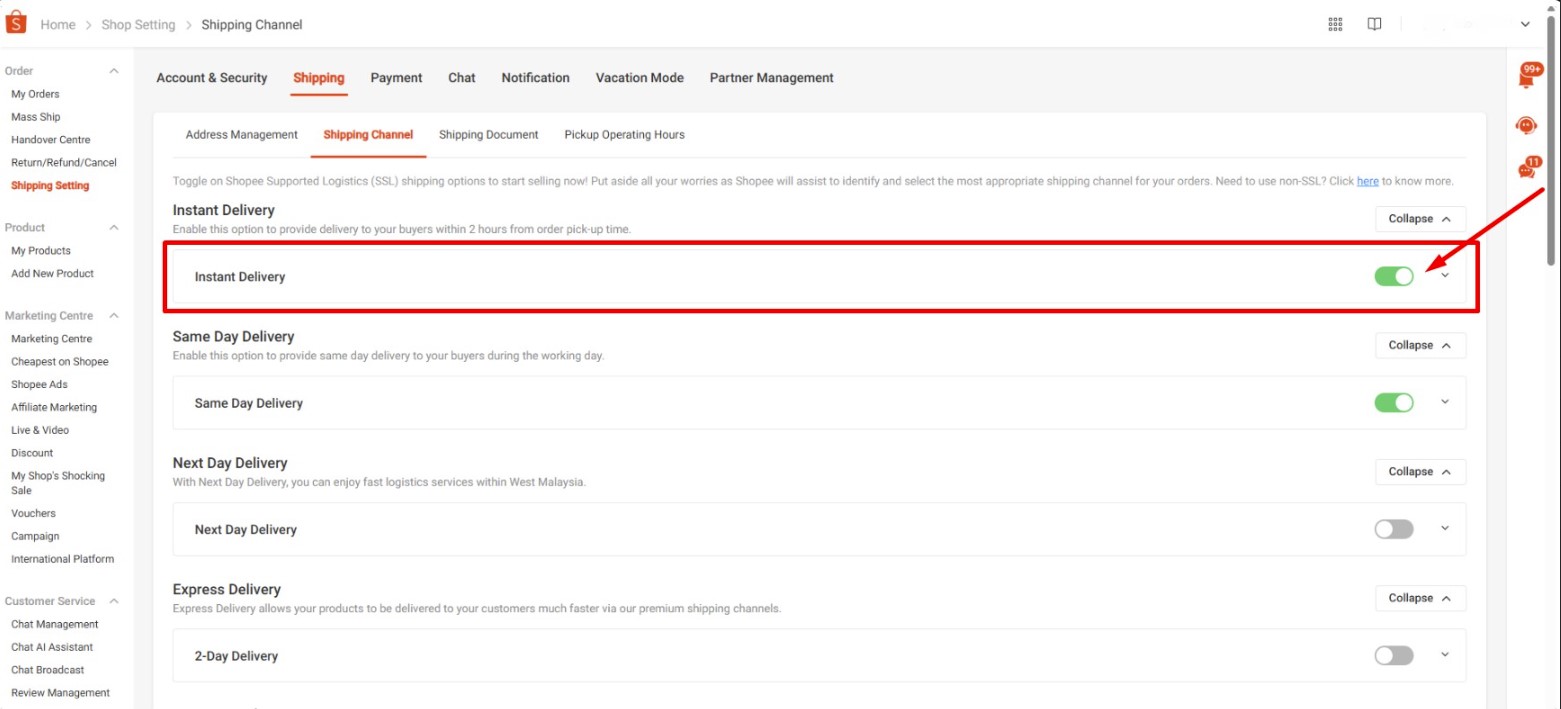 shopee malaysia instant delivery5