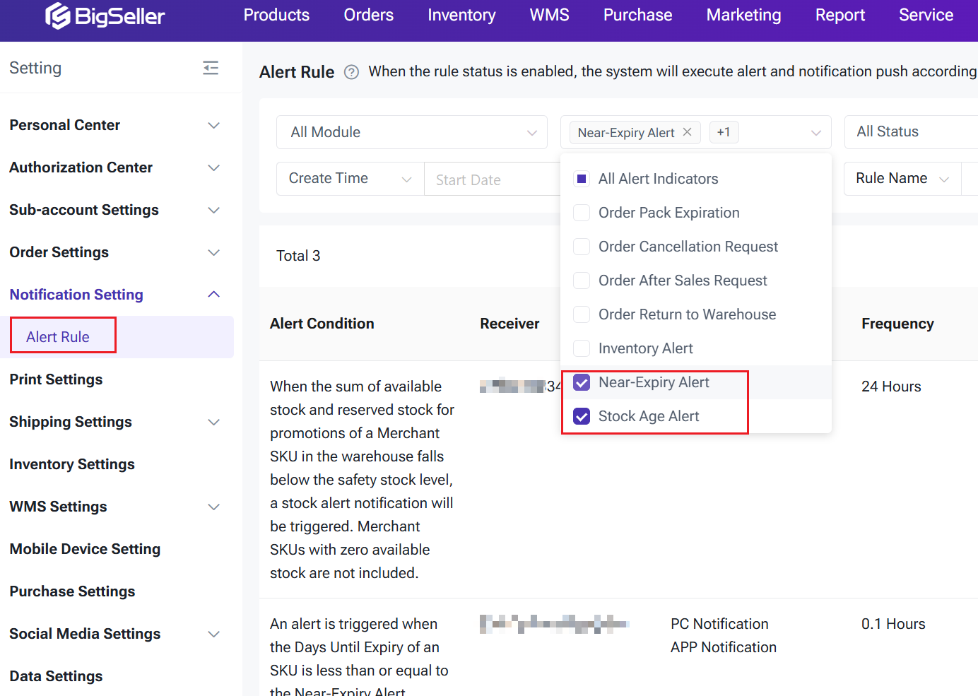 BigSeller's Expiry and Batch Management