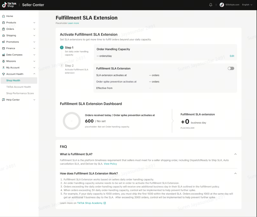 tiktok shop order handling capacity2