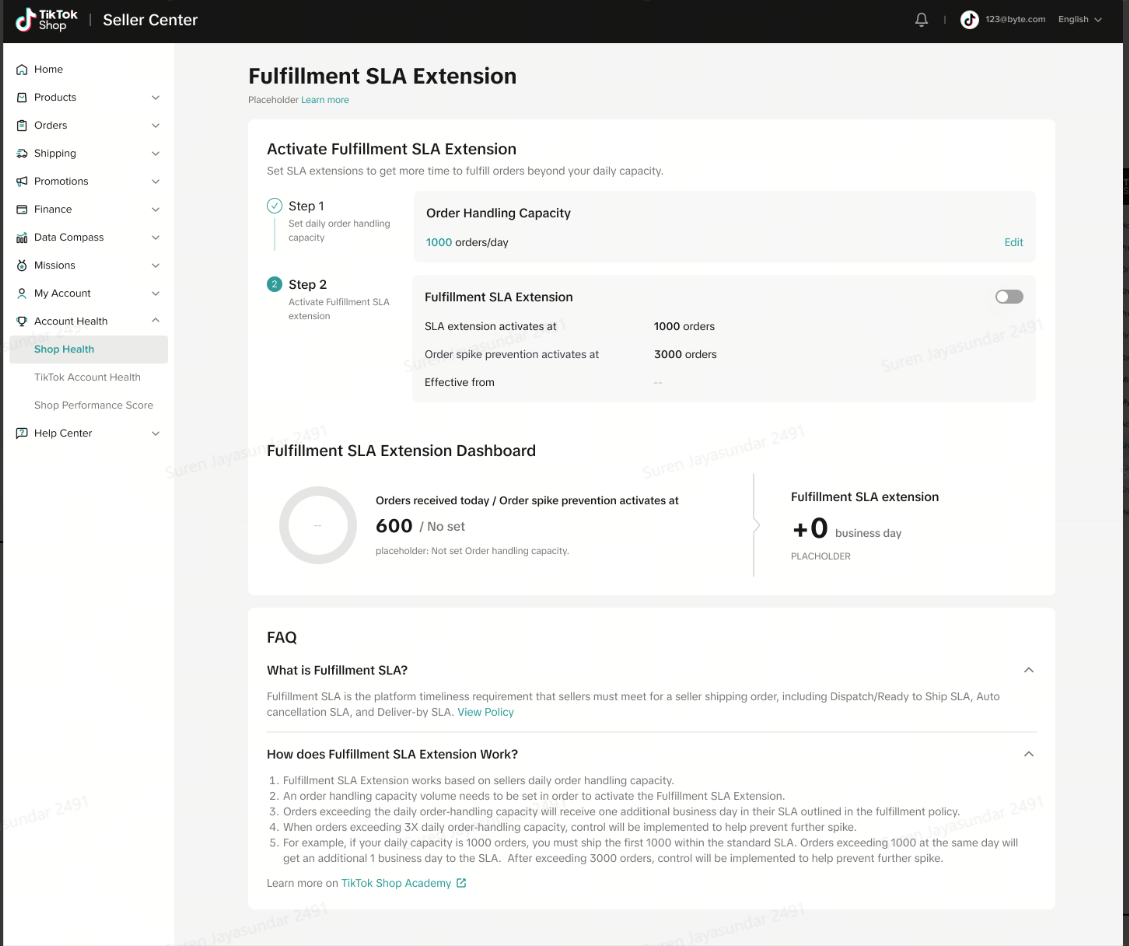 tiktok shop order handling capacity3