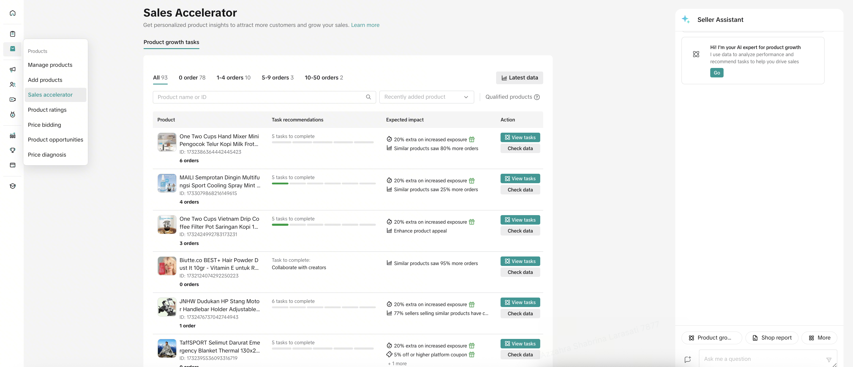 tiktok shop sales accelerator