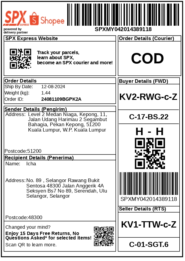 shopee seller cod return4