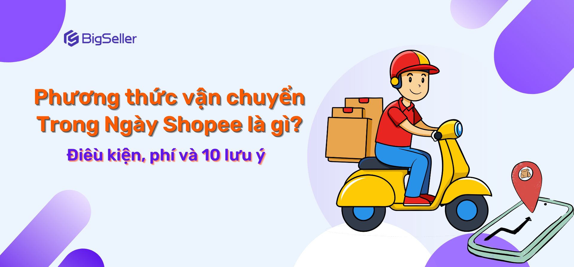 Lưu ý quan trọng khi bật vận chuyển Trong Ngày Shopee