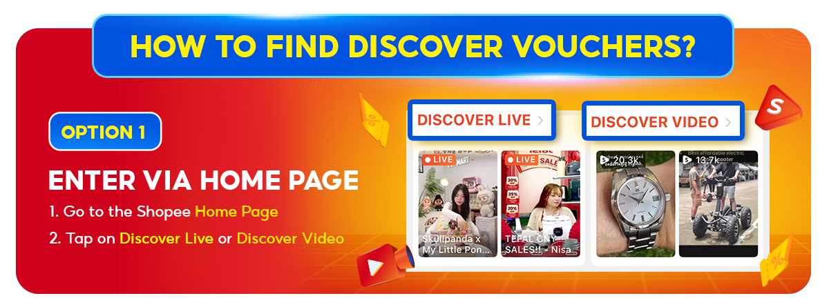shopee live and video vouchers