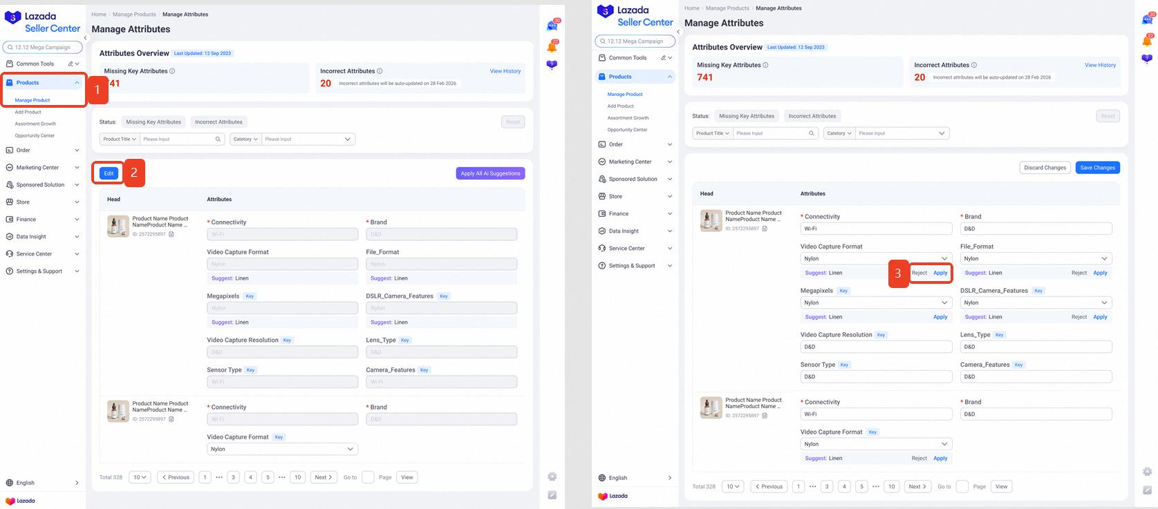 lazada product listing attribute management2