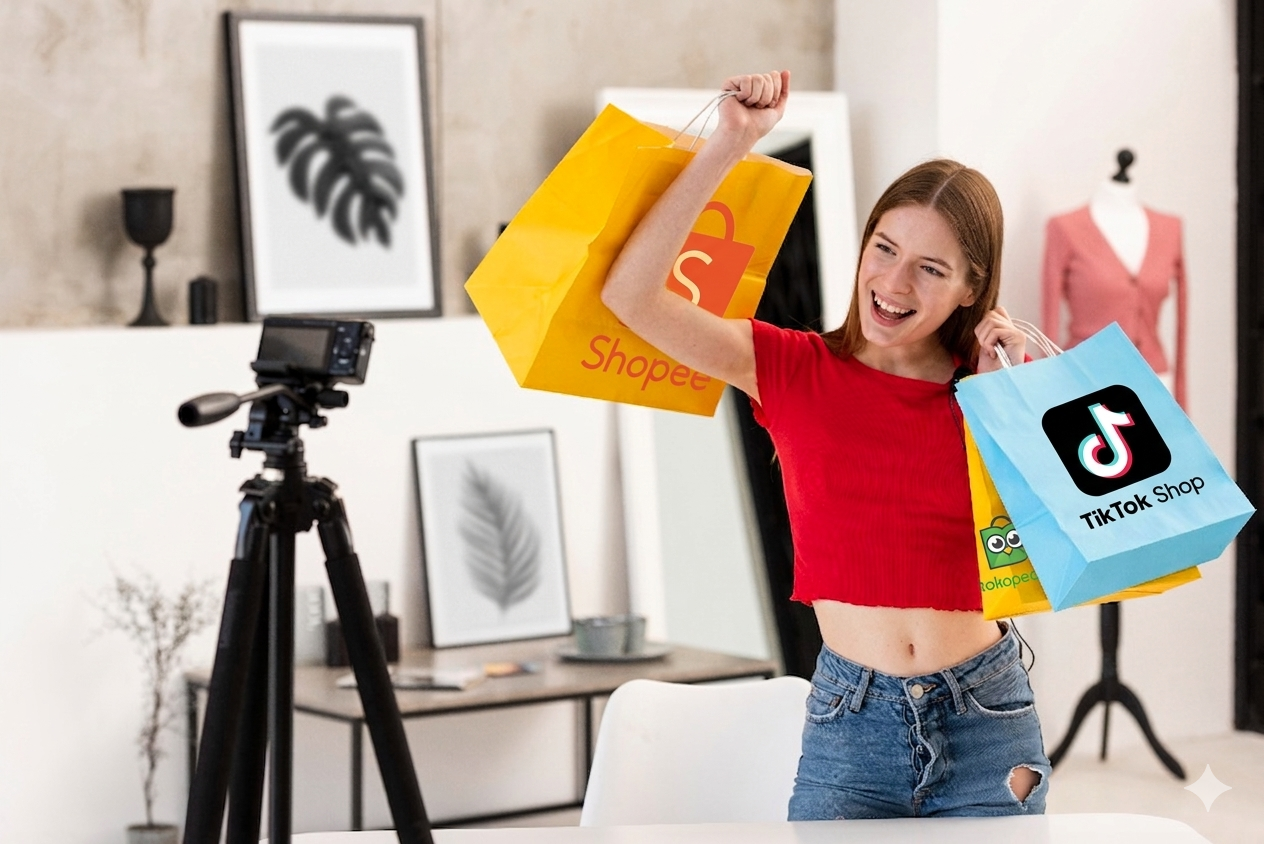 tips jualan Shopee TikTok Shop Tokopedia