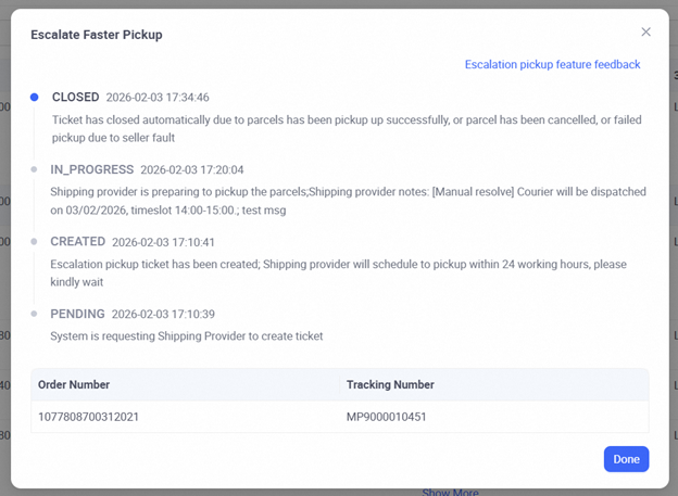 How to Request Parcel Pickup for LEX & 3PLs in Lazada Seller Center