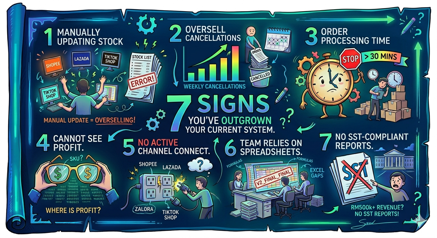7 signs you've outgrown your current erp system