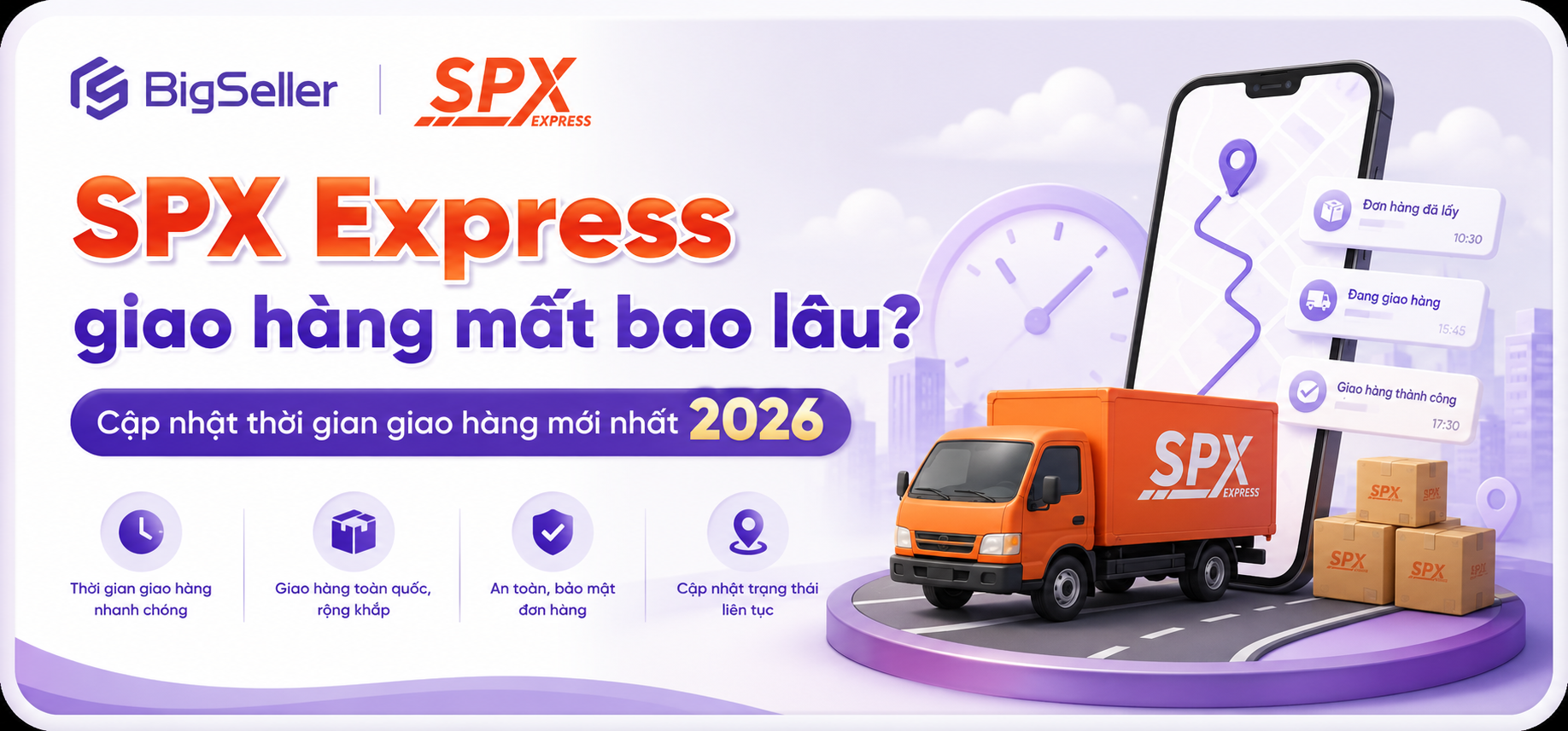 SPX Express giao hàng mất bao lâu