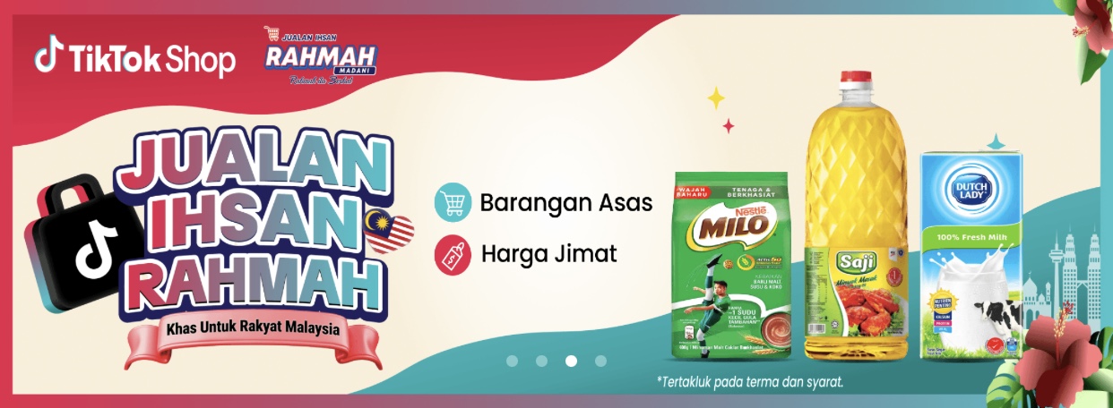 tiktok shop rahmah sales