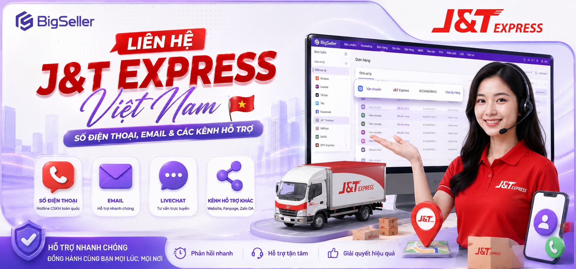 liên hệ J&T Express