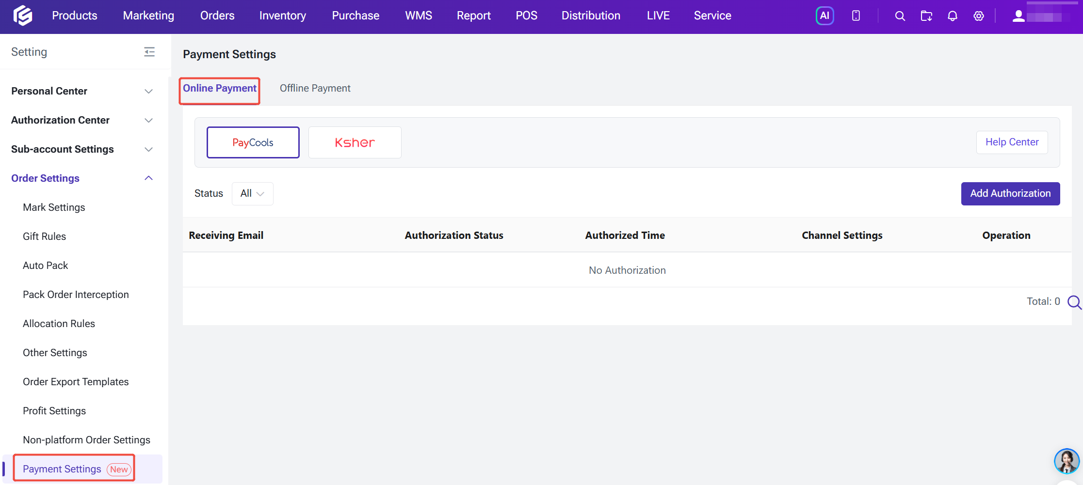 bigseller payment