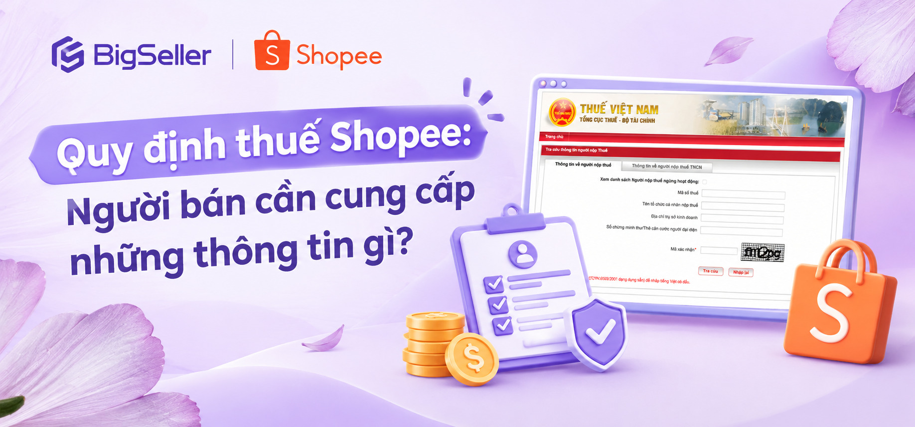 Quy định thuế Shopee