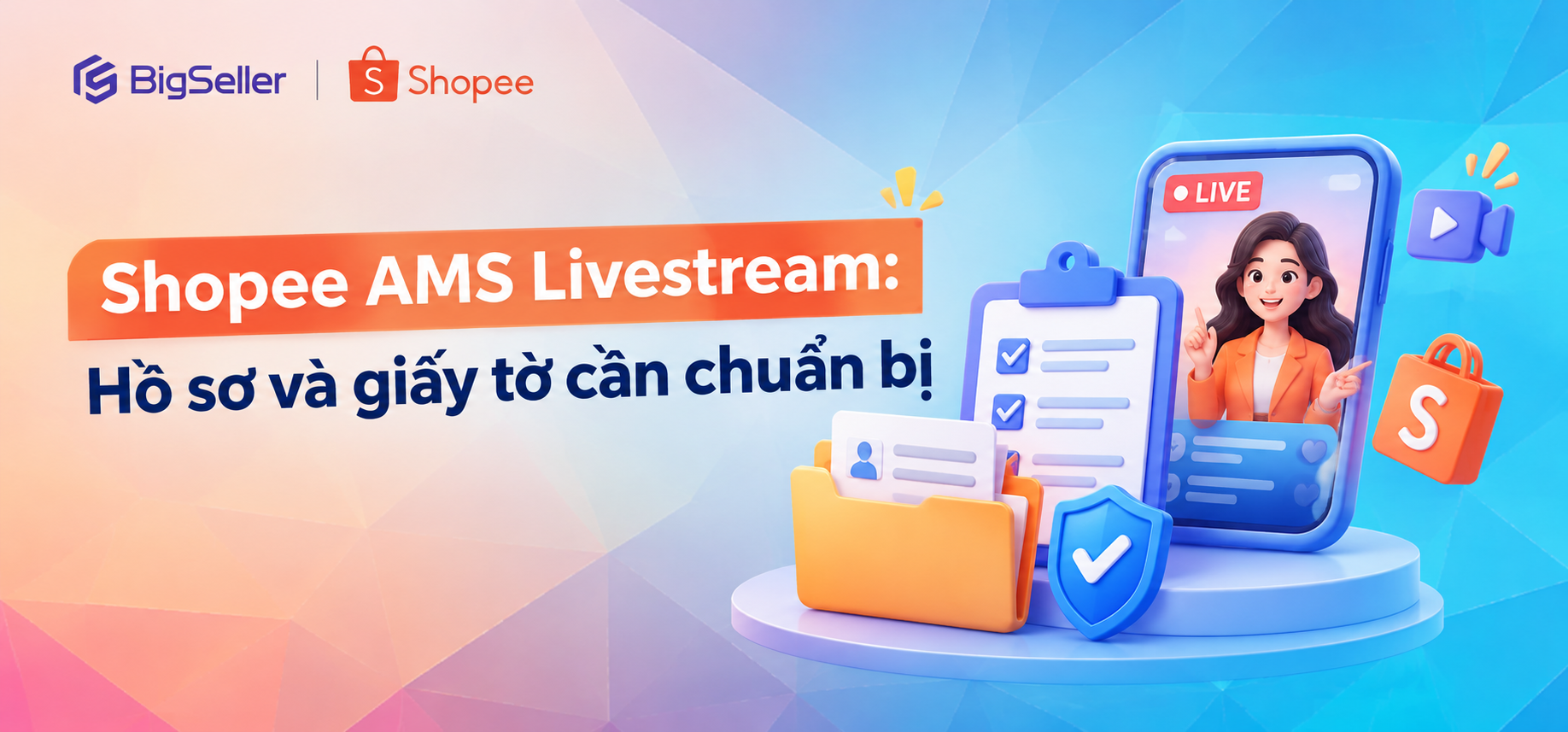 hồ sơ Shopee AMS Livestream