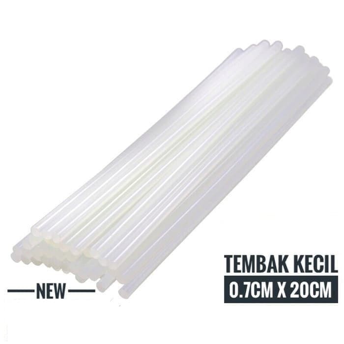 Isi refill refil Glue gun Lem tembak Kecil Hot melt Stick 20cmx7mm isi Heat gun